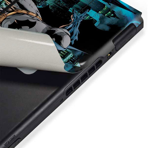 DC Comics Batman All Star Batman & Robin, The Boy Wonder Action Pose Art BY Jim Lee Nintendo Switch Bundle Skin