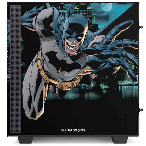 DC Comics Batman All Star Batman & Robin, The Boy Wonder Action Pose Art BY Jim Lee NZXT H510 Compact ATX Mid-Tower Case Skin