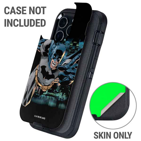 DC Comics Batman All Star Batman & Robin, The Boy Wonder Action Pose Art BY Jim Lee Otterbox Defender iPhone Skin