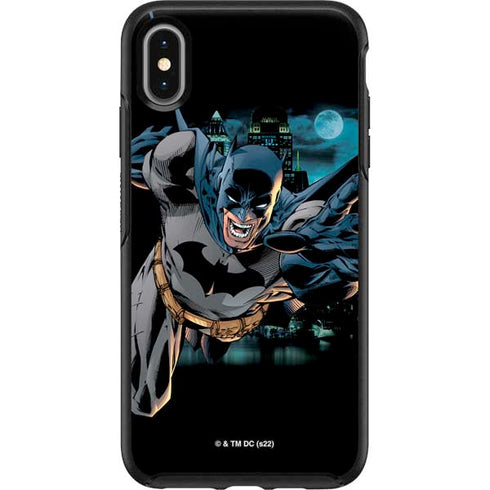 DC Comics Batman All Star Batman & Robin, The Boy Wonder Action Pose Art BY Jim Lee Otterbox Symmetry iPhone Skin