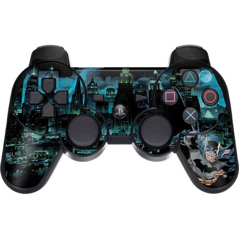 DC Comics Batman All Star Batman & Robin, The Boy Wonder Action Pose Art BY Jim Lee PS3 Dual Shock wireless controller Skin