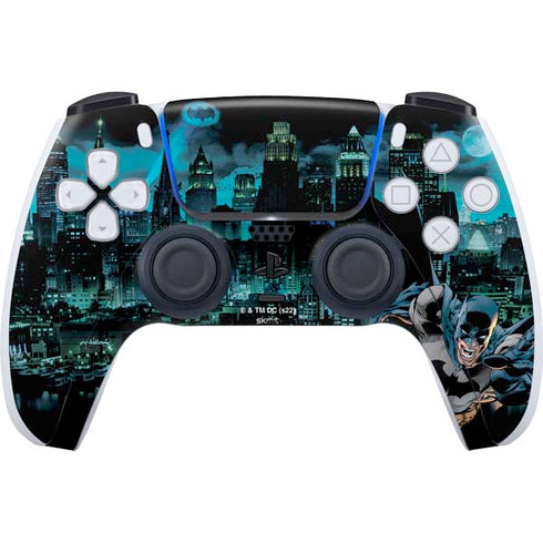 DC Comics Batman All Star Batman & Robin, The Boy Wonder Action Pose Art BY Jim Lee PS5 Controller Skin