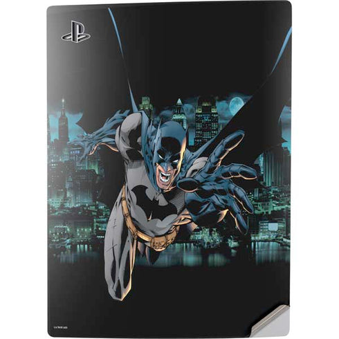 DC Comics Batman All Star Batman & Robin, The Boy Wonder Action Pose Art BY Jim Lee PS5 Digital Edition Console Skin