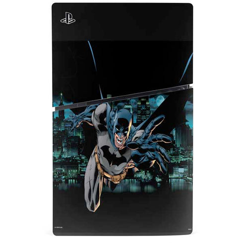 DC Comics Batman All Star Batman & Robin, The Boy Wonder Action Pose Art BY Jim Lee PS5 Slim Disk Bundle Skin