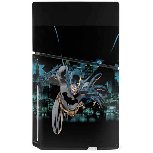 DC Comics Batman All Star Batman & Robin, The Boy Wonder Action Pose Art BY Jim Lee PS5 Slim Disk Console Skin
