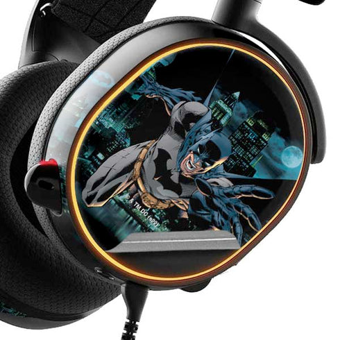 DC Comics Batman All Star Batman & Robin, The Boy Wonder Action Pose Art BY Jim Lee SteelSeries Arctis 5 Skin