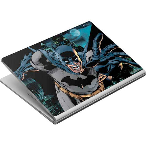 DC Comics Batman All Star Batman & Robin, The Boy Wonder Action Pose Art BY Jim Lee Surface Book Skin