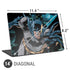 DC Comics Batman All Star Batman & Robin, The Boy Wonder Action Pose Art BY Jim Lee Universal Laptop 14in (11.4 x 8.2in) Skin