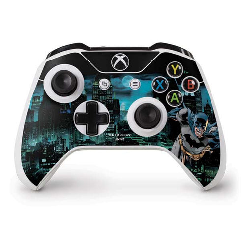 DC Comics Batman All Star Batman & Robin, The Boy Wonder Action Pose Art BY Jim Lee Xbox One S Controller Skin