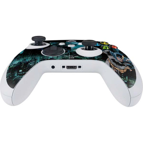 DC Comics Batman All Star Batman & Robin, The Boy Wonder Action Pose Art BY Jim Lee Xbox Series S Controller Skin