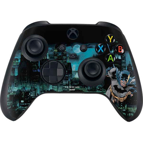 DC Comics Batman All Star Batman & Robin, The Boy Wonder Action Pose Art BY Jim Lee Xbox Series X Controller Skin