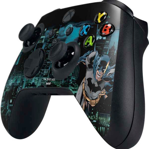 DC Comics Batman All Star Batman & Robin, The Boy Wonder Action Pose Art BY Jim Lee Xbox Series X Controller Skin