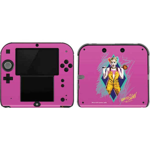 DC Comics Harley Quinn Movie Character Poster Nintendo 2DS Skin