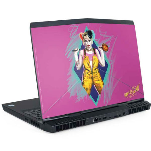 DC Comics Fierce Harley Quinn Dell Alienware Skin