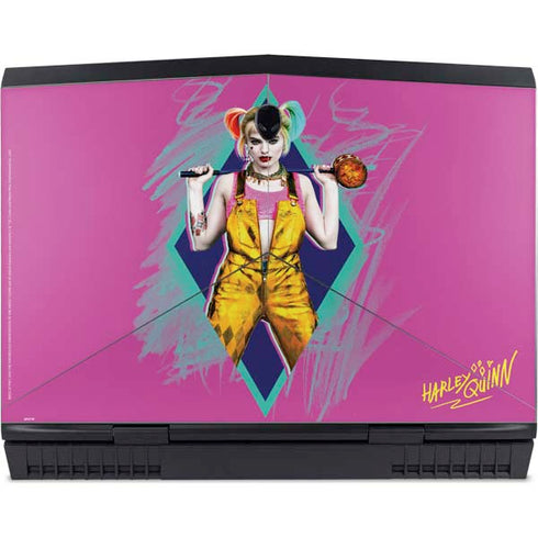 DC Comics Fierce Harley Quinn Dell Alienware Skin