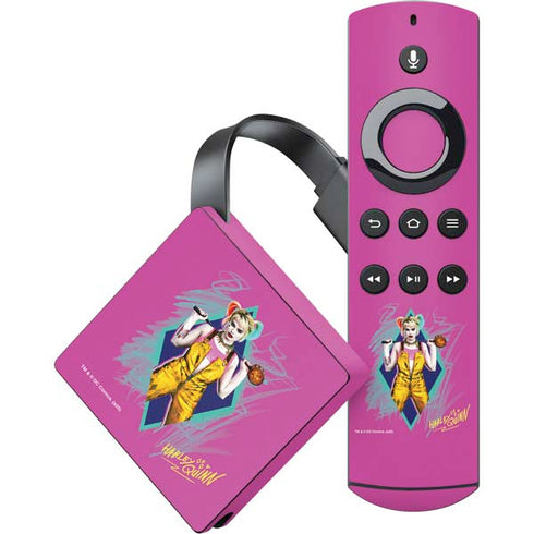DC Comics Harley Quinn Movie Character Poster Amazon Fire TV Skin