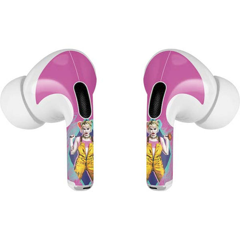 DC Comics Harley Quinn Movie Character Poster Apple AirPods Pro Skin