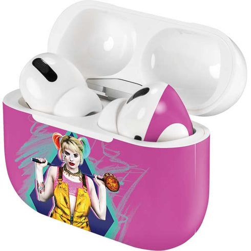 DC Comics Harley Quinn Movie Character Poster Apple AirPods Pro Skin