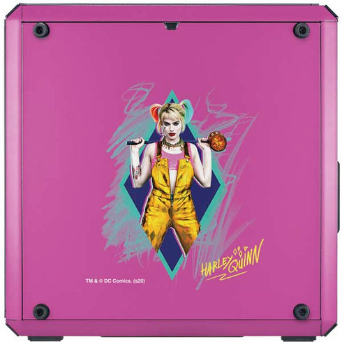DC Comics Harley Quinn Movie Character Poster Cooler Master MasterBox Q300L Mini Tower Skin