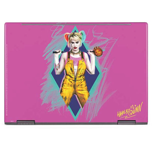 DC Comics Harley Quinn Movie Character Poster HP Envy Skin