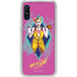 DC Comics Harley Quinn Movie Character Poster Galaxy A10e Clear Case