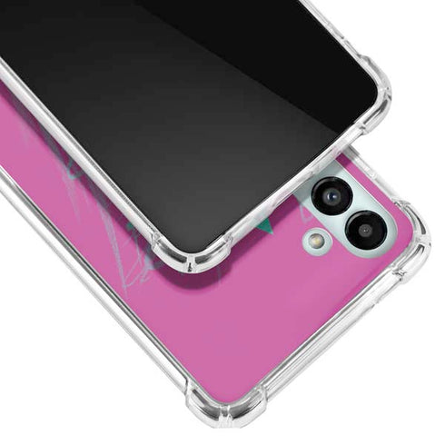 DC Comics Harley Quinn Movie Character Poster Galaxy A13 5G Clear Case