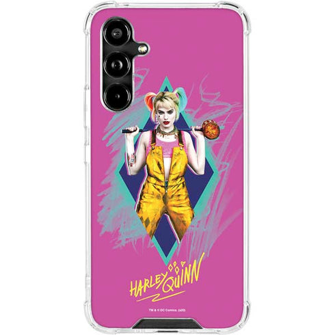 DC Comics Fierce Harley Quinn Galaxy A54 5G Clear Case