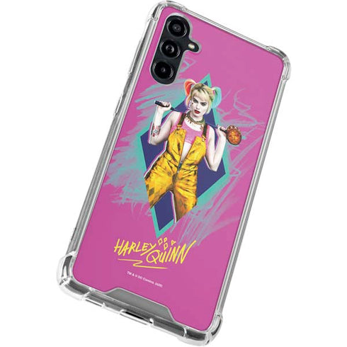 DC Comics Fierce Harley Quinn Galaxy A54 5G Clear Case