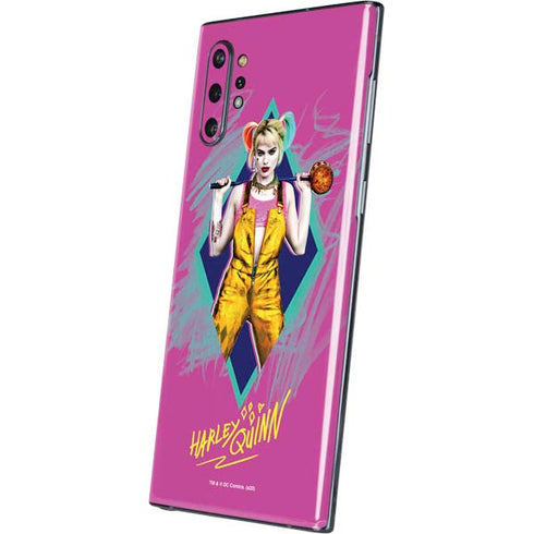DC Comics Harley Quinn Movie Character Poster Galaxy Note 10 Plus Skin