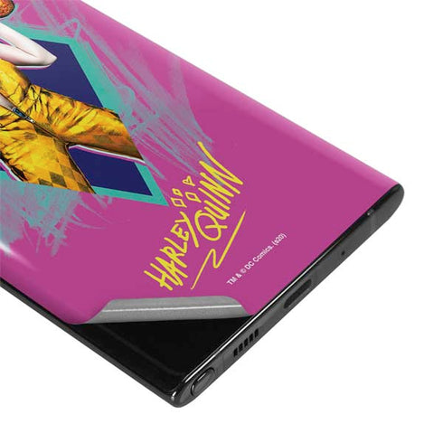 DC Comics Harley Quinn Movie Character Poster Galaxy Note 10 Plus Skin