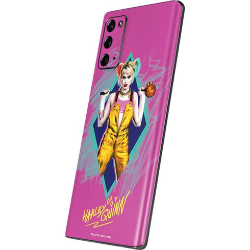 DC Comics Harley Quinn Movie Character Poster Galaxy Note20 5G Skin