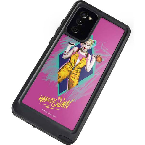 DC Comics Harley Quinn Movie Character Poster Galaxy Note20 5G Waterproof Case