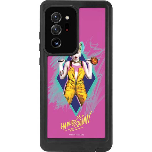 DC Comics Harley Quinn Movie Character Poster Galaxy Note20 Ultra 5G Waterproof Case