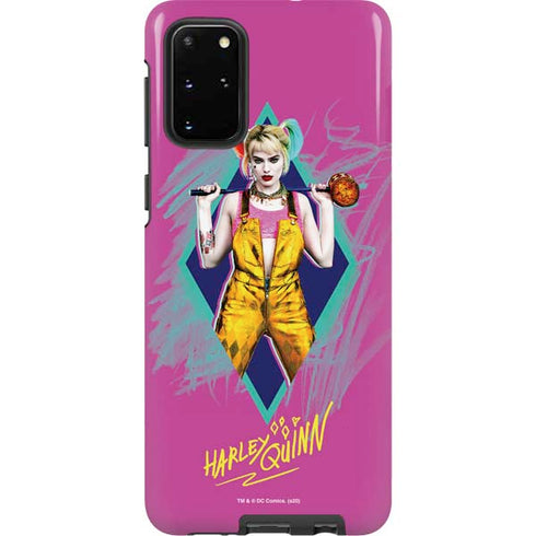 DC Comics Harley Quinn Movie Character Poster Galaxy S20 Plus Pro Case