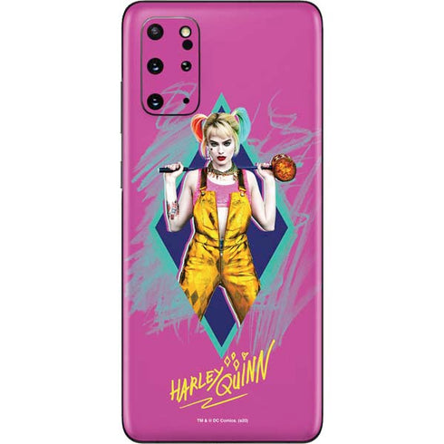 DC Comics Harley Quinn Movie Character Poster Galaxy S20 Plus Skin