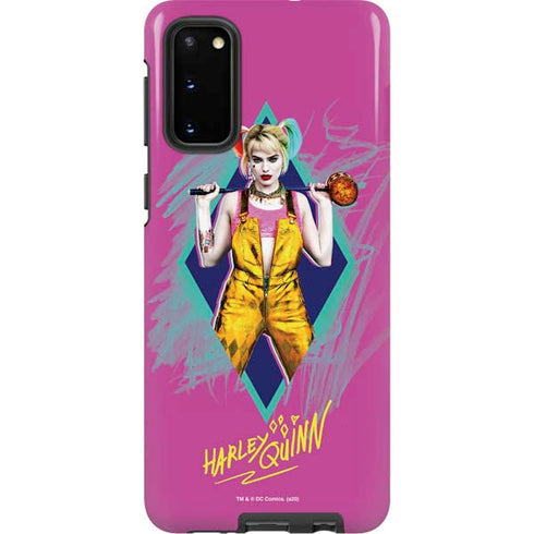 DC Comics Harley Quinn Movie Character Poster Galaxy S20 Pro Case