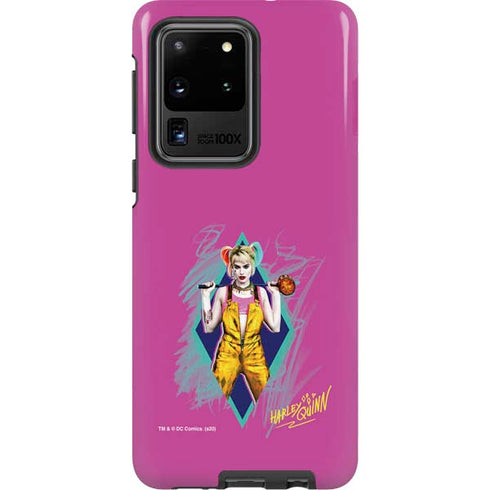DC Comics Harley Quinn Movie Character Poster Galaxy S20 Ultra 5G Pro Case