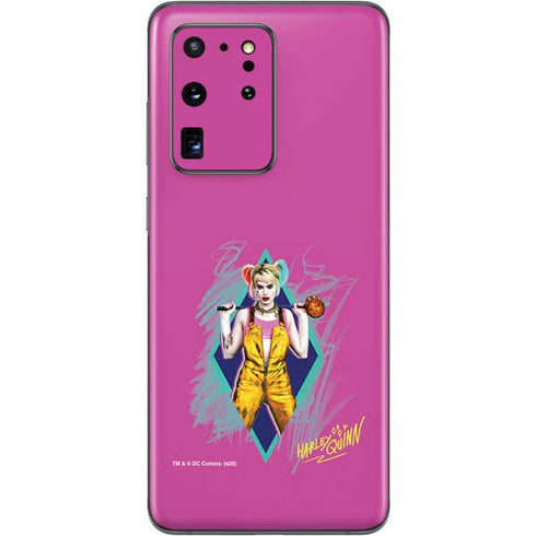 DC Comics Harley Quinn Movie Character Poster Galaxy S20 Ultra 5G Skin