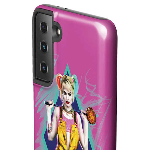 DC Comics Harley Quinn Movie Character Poster Galaxy S21 FE Pro Case