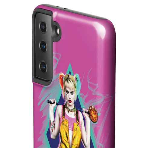 DC Comics Harley Quinn Movie Character Poster Galaxy S21 Plus 5G Pro Case