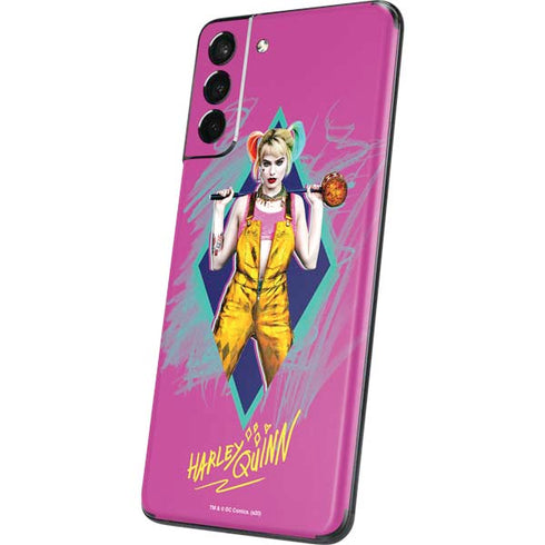 DC Comics Harley Quinn Movie Character Poster Galaxy S21 Plus 5G Skin