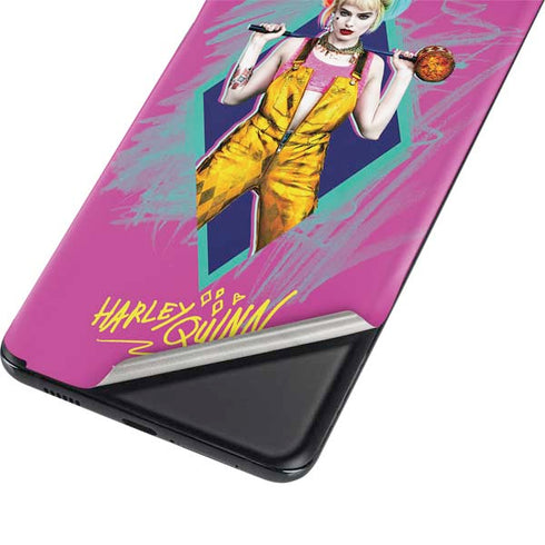 DC Comics Harley Quinn Movie Character Poster Galaxy S21 Plus 5G Skin