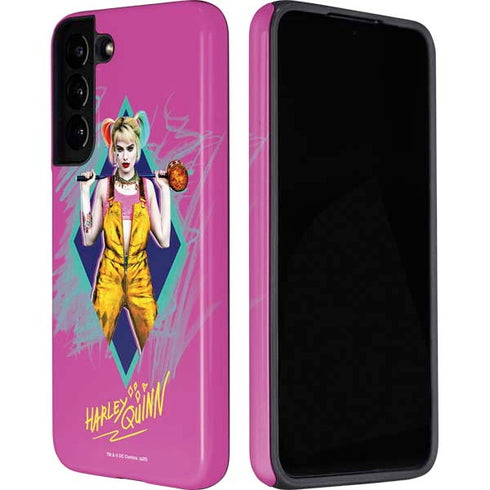 DC Comics Harley Quinn Movie Character Poster Galaxy S22 Plus Pro Case