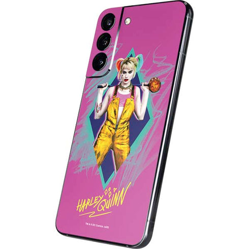 DC Comics Harley Quinn Movie Character Poster Galaxy S22 Plus Skin