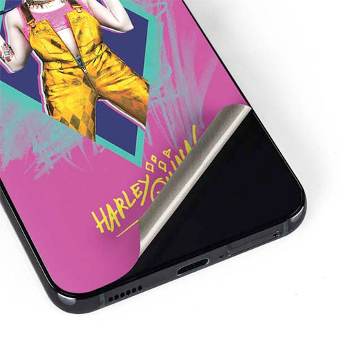 DC Comics Harley Quinn Movie Character Poster Galaxy S22 Plus Skin