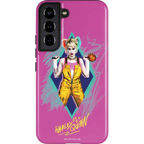 DC Comics Harley Quinn Movie Character Poster Galaxy S22 Pro Case