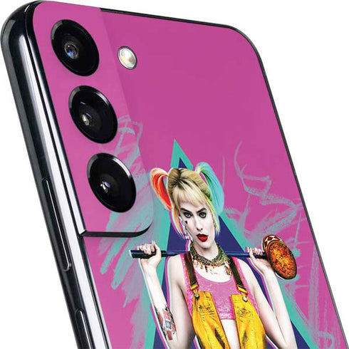 DC Comics Harley Quinn Movie Character Poster Galaxy S22 Skin