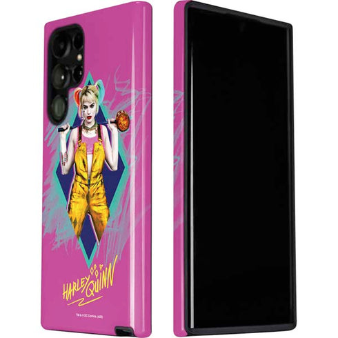 DC Comics Harley Quinn Movie Character Poster Galaxy S22 Ultra Pro Case