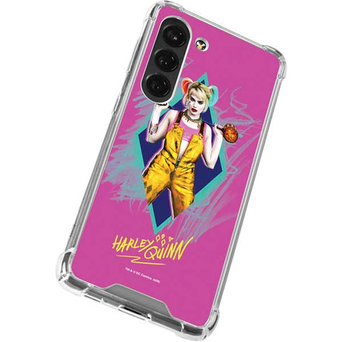 DC Comics Harley Quinn Movie Character Poster Galaxy S23 Clear Case