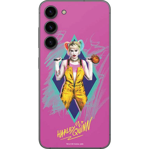DC Comics Harley Quinn Movie Character Poster Galaxy S23 Plus Skin